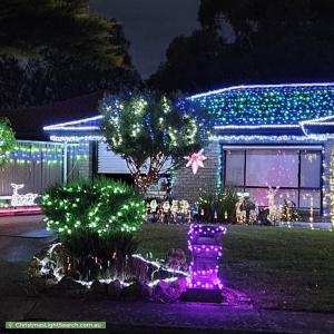 Christmas Light display at 4 Tindall Crescent, Sheidow Park