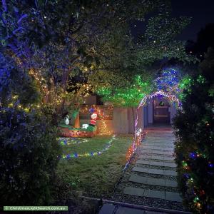 Christmas Light display at 102 Lachlan Street, Macquarie
