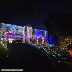 Christmas Light display at 2 Dunloy Court, Banora Point