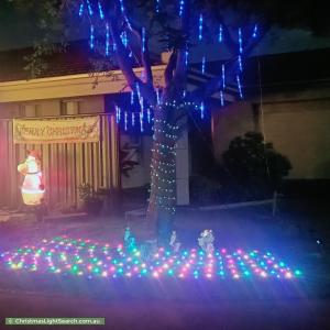 Christmas Light display at  Oliver Place, Point Cook