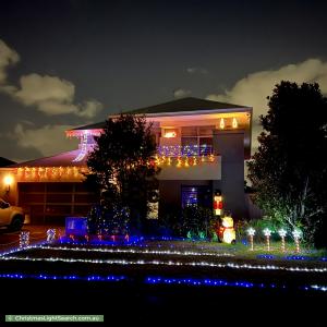 Christmas Light display at 17 Morey Crescent, Bayswater