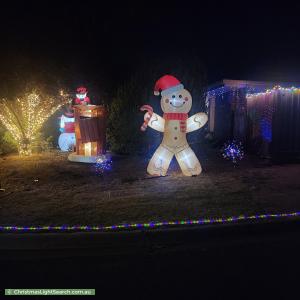Christmas Light display at 6 Tracy Way, Morphett Vale