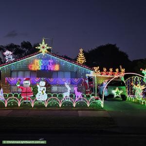 Christmas Light display at 83 Korumburra Road, Wonthaggi