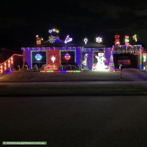 Christmas Light display at 5 Daphne Way, Cranbourne North