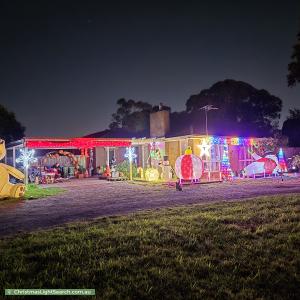 Christmas Light display at 31 Collison Road, Cranbourne East