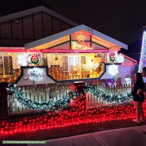 Christmas Light display at  Second Street, Ashbury