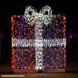 Christmas Light display at  Kanji Loop, Atwell