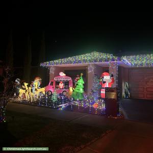 Christmas Light display at 20 Ambassador Crescent, Point Cook