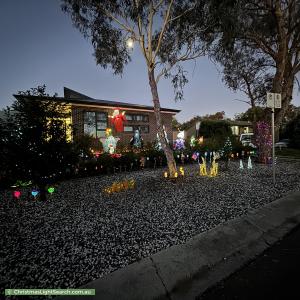 Christmas Light display at 9 Henslowe Place, Melba