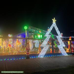 Christmas Light display at 38 Rolling Hills Road, Chirnside Park