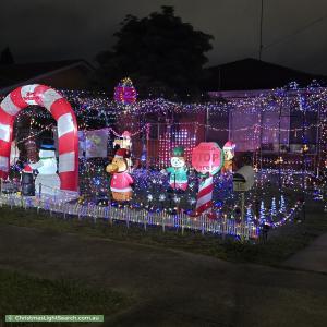 Christmas Light display at 16 Bogong Street, Corio