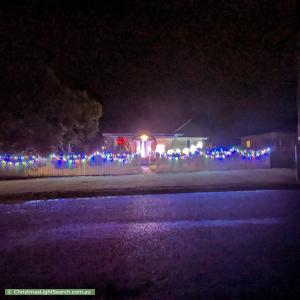 Christmas Light display at 23 Durundur Street, Woodford