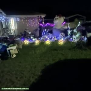 Christmas Light display at 56 Newman-Morris Circuit, Oxley