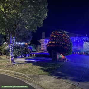 Christmas Light display at 6 Peron Court, Boronia