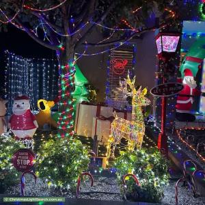 Christmas Light display at 62 Tanderum Drive, Coburg