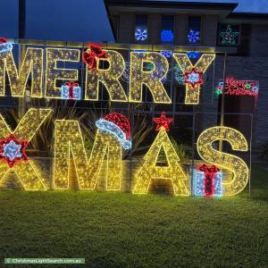 Christmas Light display at 53 Breeze Street, Umina Beach
