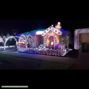 Christmas Light display at 3 Maya Street, Pakenham