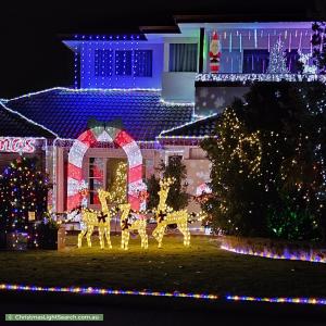 Christmas Light display at 28 Nullewa Parkway, Lakelands