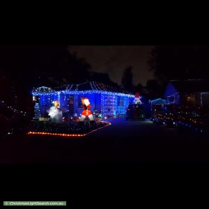 Christmas Light display at 5 Robyn Street, Blacktown