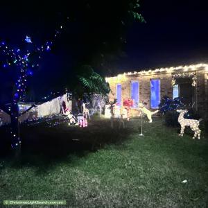 Christmas Light display at 120 Blue Horizons Way, Pakenham