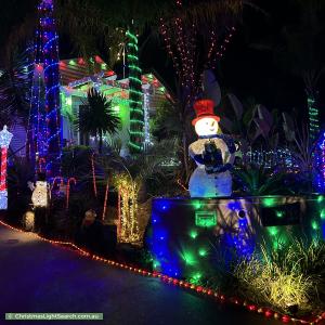 Christmas Light display at 24 Barker Drive, Mooroolbark
