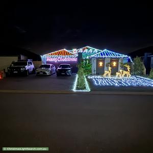 Christmas Light display at 5 Manar way, Byford