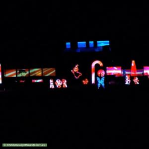 Christmas Light display at 24-26 Old Princes Highway, Murray Bridge East