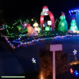 Christmas Light display at 32 Landstrom Quadrant, Kilsyth