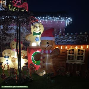 Christmas Light display at 81 Kulin Drive, Tarneit