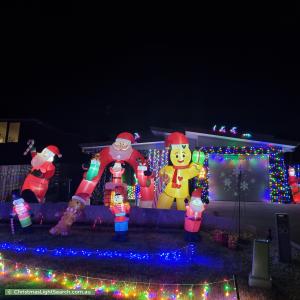 Christmas Light display at 50 Whitestone Drive, Austins Ferry