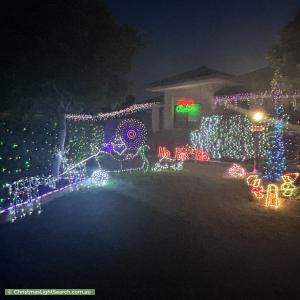 Christmas Light display at 6 Lakeland Court, Loganholme