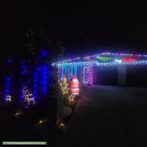 Christmas Light display at 3 Fanflower Street, Logan Reserve
