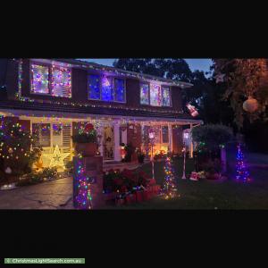 Christmas Light display at 3 Irving Court, Bundoora