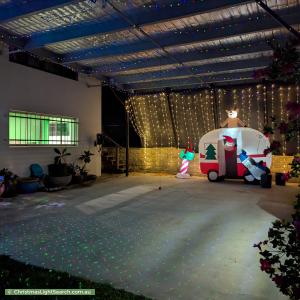 Christmas Light display at 27 Truscott Street, Moorooka