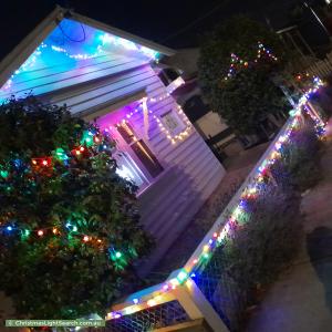Christmas Light display at 24 Autumn Street, Geelong West