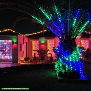 Christmas Light display at 9 Hillrise Close, Narre Warren South