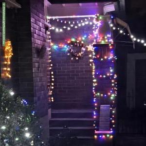 Christmas Light display at 63 Boyle Street, Balgowlah
