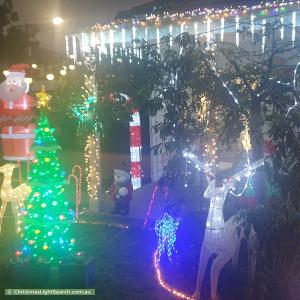 Christmas Light display at  Blamey Street, Bentleigh East