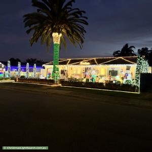 Christmas Light display at 42 Harold Lea Way, Hackham
