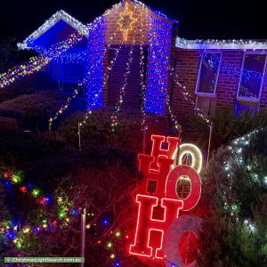 Christmas Light display at 5 Jenolan Street, Harrison