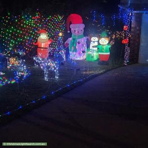 Christmas Light display at 21 McGrath Street, Waterford West