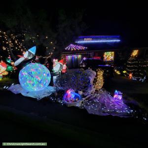 Christmas Light display at 50 Penna Road, Midway Point