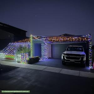 Christmas Light display at 14 Kevin Curtis Crescent, Casey
