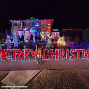 Christmas Light display at  Hull Place, Seven Hills