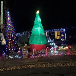 Christmas Light display at  Olsen Court, Trott Park