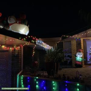 Christmas Light display at 12 Broadbeach Boulevard, Hillarys