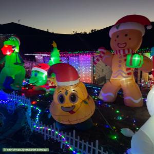 Christmas Light display at 8 Wittunga Crescent, Banks