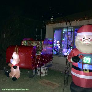 Christmas Light display at 101 Mossfiel Drive, Hoppers Crossing
