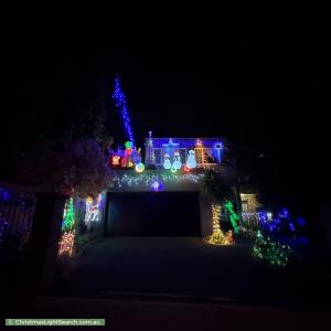Christmas Light display at 34B Warrigal Road, Parkdale
