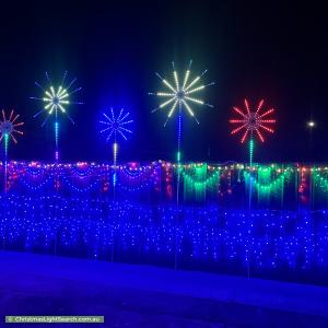 Christmas Light display at  Koonya Avenue, Seaford